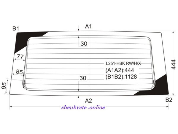 Daihatsu უკანა საქარე მინა Daihatsu ukana saqare mina Daihatsu Заднее стекло