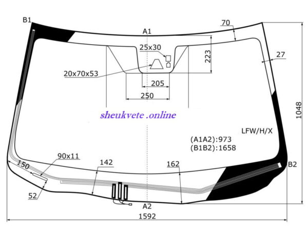წინა საქარე მინა ლაბავოი alfa romeo saqare mina labavoi Лобовое стекло