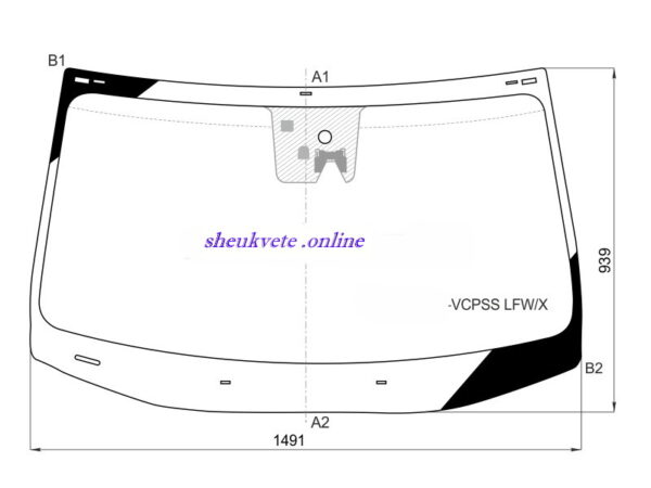 Hyundai წინა საქარე მინა ლაბავოი Hyundai saqare mina labavoi Hyundai Лобовое стекло