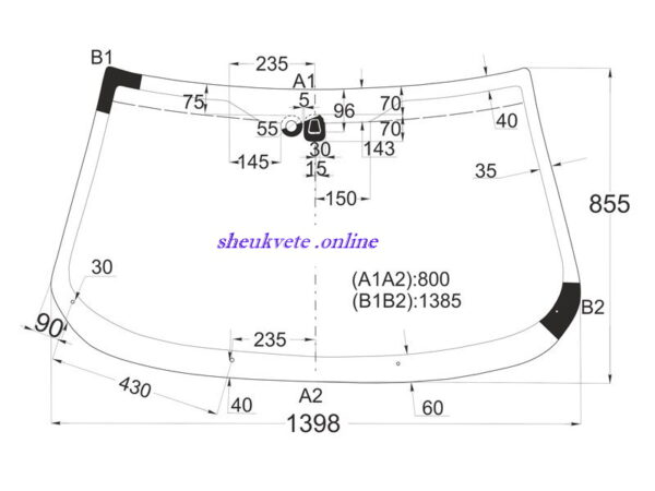 წინა საქარე მინა ლაბავოი alfa romeo saqare mina labavoi Лобовое стекло